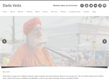 Tablet Screenshot of dadaveda.com